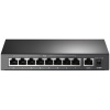 TP-Link TL-SF1009P 9-port PoE switch 8 PoE+ porttal (desktop) #3