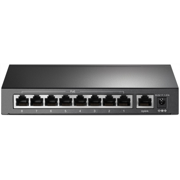 TP-Link TL-SF1009P 9-port PoE switch 8 PoE+ porttal (desktop) #3