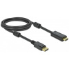 DisplayPort (M) – HDMI (M) kábel 4K 60Hz (aktív) 2m - Delock #2