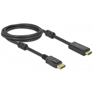 DisplayPort (M) – HDMI (M) kábel 4K 60Hz (aktív) 2m - Delock #2
