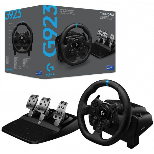 Logitech G923 TrueForce szimulátor versenykormány és pedál (PC, Xbox és PS 4/5) #4