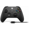 Microsoft Xbox X/S Wireless/USB Controller - Carbon Black kábellel #2