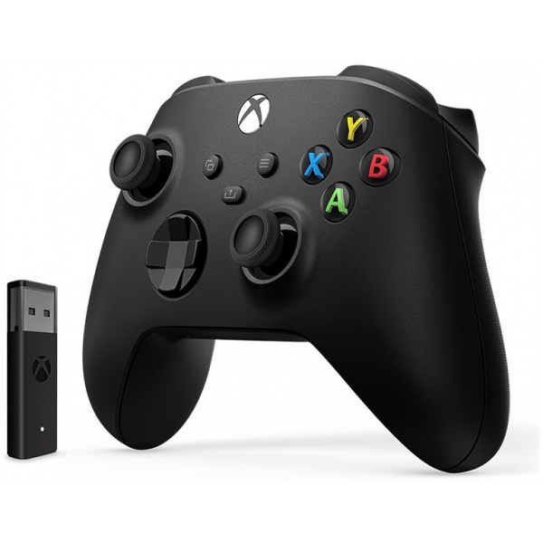 Microsoft Xbox X/S Wireless Controller - Carbon Black + PC adapter #2