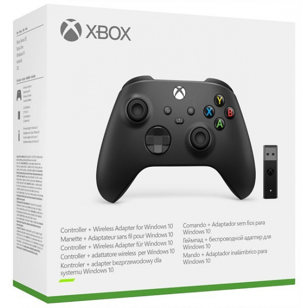 Microsoft Xbox X/S Wireless Controller - Carbon Black + PC adapter #3