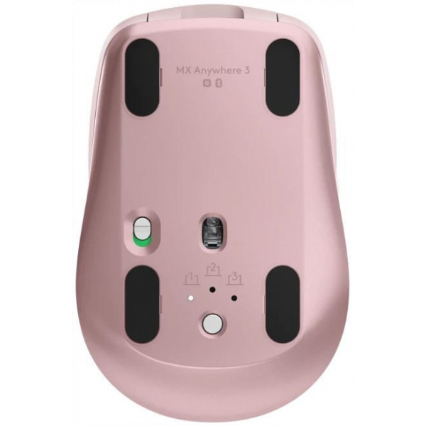Logitech MX Anywhere 3 egér (Pink) - rózsaszín #4