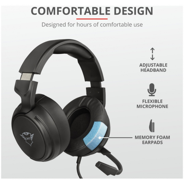 Trust GXT 433 Pylo Multiplatform Gaming headset #5