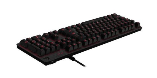Logitech G413 Carbon játékhoz tervezett mechanikus RGB szürke billentyűzet (US) #2