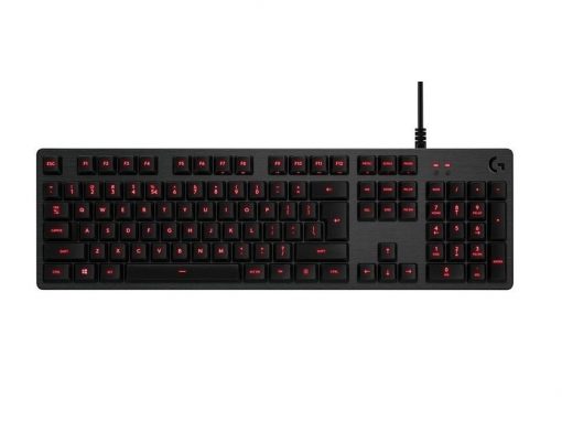 Logitech G413 Carbon játékhoz tervezett mechanikus RGB szürke billentyűzet (US) #3