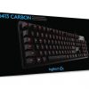 Logitech G413 Carbon játékhoz tervezett mechanikus RGB szürke billentyűzet (US) #4