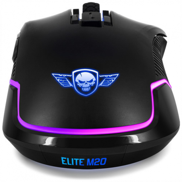 Spirit of Gamer S-EM20BK2 RGB Gamer egér #5
