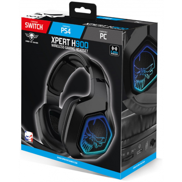 Spirit of Gamer XPERT-H900 vezeték nélküli mikrofonos fejhallgató #4