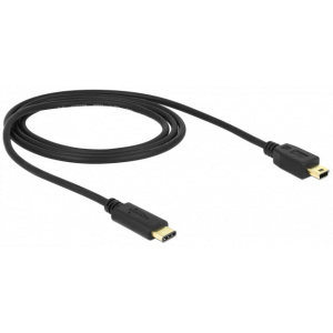 Delock USB 2.0 Type-C > USB 2.0 mini B (M/M) kábel 2m #2
