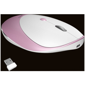 Meetion MT-R600 vezeték nélküli újratölthető egér, Rose Gold (rózsaarany) #2