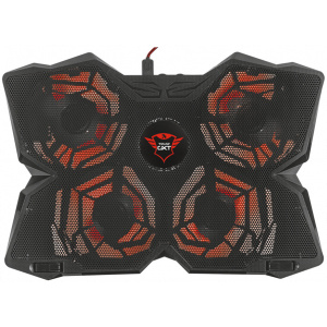 Trust GXT 278 Yozu notebookhűtő 4db LED-es ventilátorral #2
