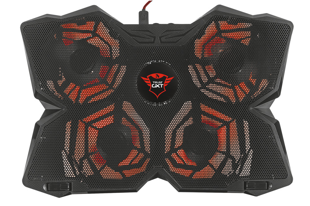 Trust GXT 278 Yozu notebookhűtő 4db LED-es ventilátorral #2