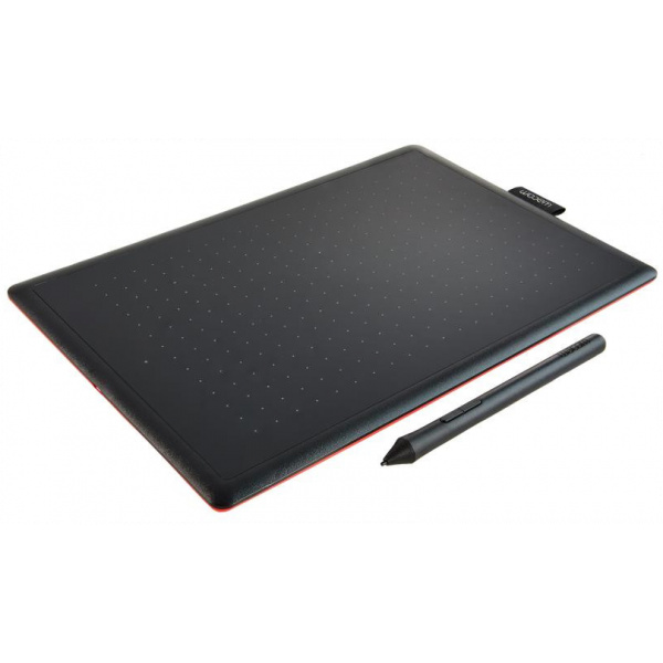 Wacom One Small digitális rajztábla (fekete-piros) #2