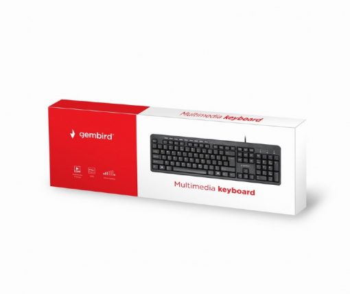 Gembird Multimédiás billentyű USB - cirill (orosz) / angol #4