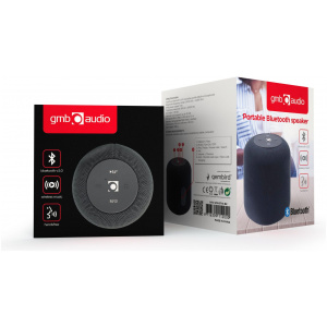 Gembird SPK-BT-15 hordozható Bluetooth hangszóró (fekete) #2