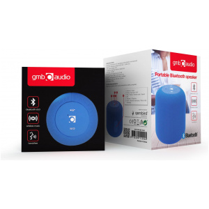 Gembird SPK-BT-15 hordozható Bluetooth hangszóró (kék) #2