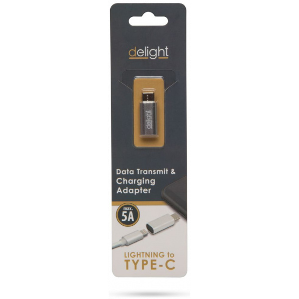 Delight Lightning aljzat > USB Type-C dugó átalakító #3