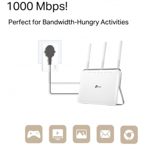 TP-Link Powerline Kit - 2db adapter (TL-PA7017P KIT) - 300m-ig, 1000 Mbit #2