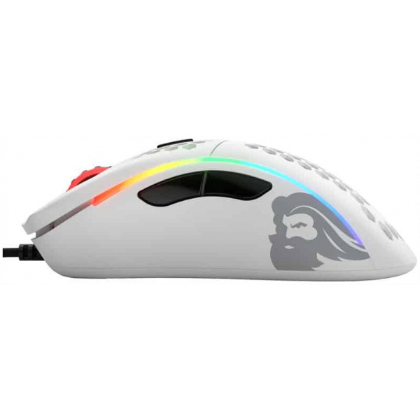 Glorious PC Gaming Race Model D RGB optikai egér (matt fehér) #4