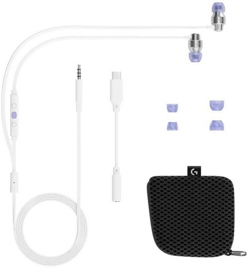 Logitech G333 játékhoz tervezett fülhallgató (fehér) #3