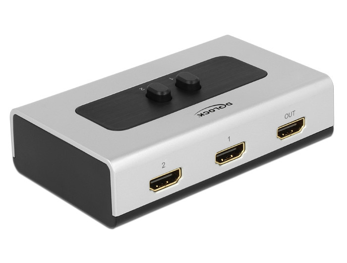 Delock HDMI switch (kétirányú, 4K) 2 port #2