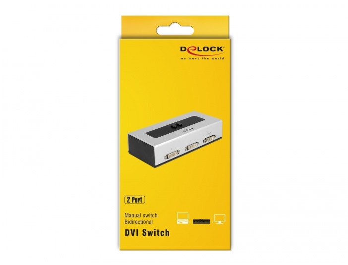 Delock DVI switch (kétirányú) 2 port #4