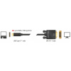 USB Type-C™ - DVI 24+1 4K kábel (DP váltakozó mód) 4K 30 Hz, 2m Delock #2