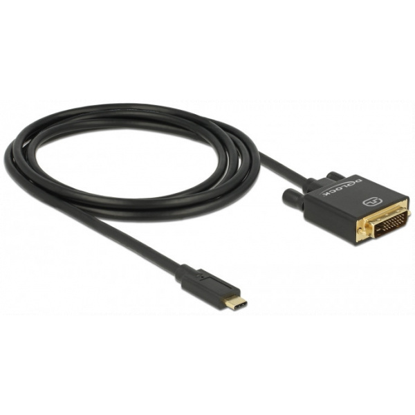 USB Type-C™ - DVI 24+1 4K kábel (DP váltakozó mód) 4K 30 Hz, 2m Delock #3