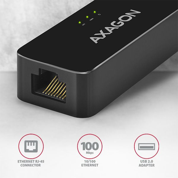Axagon 10/100 Mbit USB 2.0 - UTP adapter #2