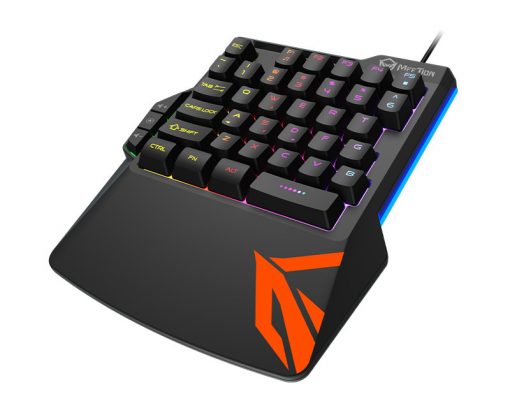 Meetion MT-KB015 balkezes Gaming billentyű, RGB háttérvilágítással (USB) #3