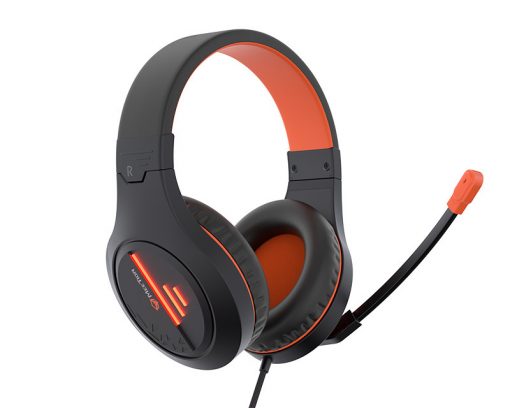 Meetion MT-HP021 Gaming headset (fekete-narancs) #2