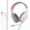 Meetion MT-HP021 Gaming headset (fehér-rózsaszín) #4