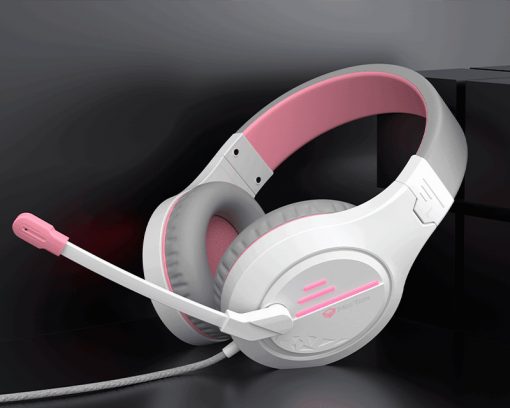 Meetion MT-HP021 Gaming headset (fehér-rózsaszín) #6