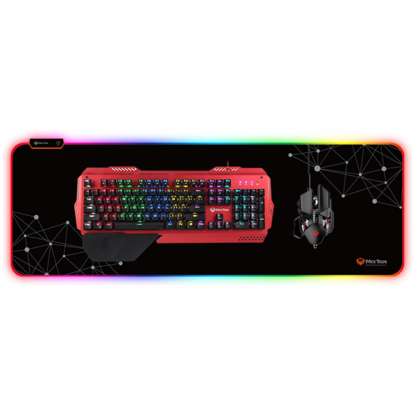 Meetion MT-PD121 XL RGB LED-es Gamer egérpad #3