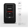 Axagon 220V-os USB-s fali gyorstöltő (1x QC3.0 + 1x 1,2A USB port) #4