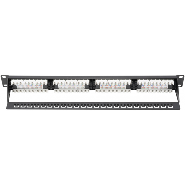 UTP patchpanel Cat6 24-port 19" 1U Digitus (nem árnyékolt) #2