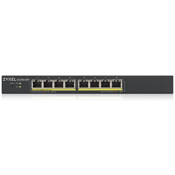 Zyxel GS1900-8HP 8-port GbE Smart Managed Switch #3