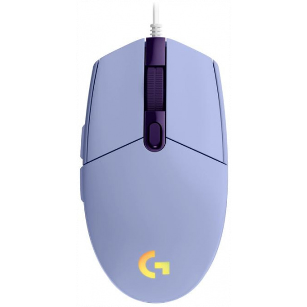 Logitech G203 Lightsync Gaming egér (lila) #3