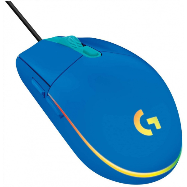 Logitech G203 Lightsync Gaming egér (kék) #3