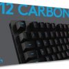 Logitech G512 Carbon játékhoz tervezett mechanikus RGB billentyű, GX Brown (US) #5