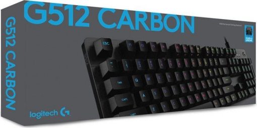 Logitech G512 Carbon játékhoz tervezett mechanikus RGB billentyű, GX Brown (US) #5