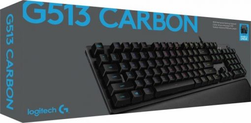 Logitech G513 Carbon játékhoz tervezett mechanikus RGB billentyű, GX Brown (US) #7