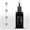 Axagon 220V-os Dual USB fali töltő (1x 2,2A Smart port + 1x 1A USB port) #5