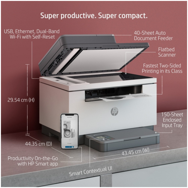 HP LaserJet MFP M234sdw nyomtató (printer/szkenner) Wi-Fi #6