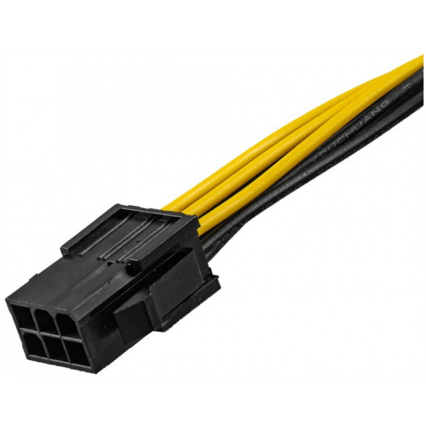 Akyga PCIe VGA tápátalakító kábel (6-pin > PCIe 6+2-pin) #2