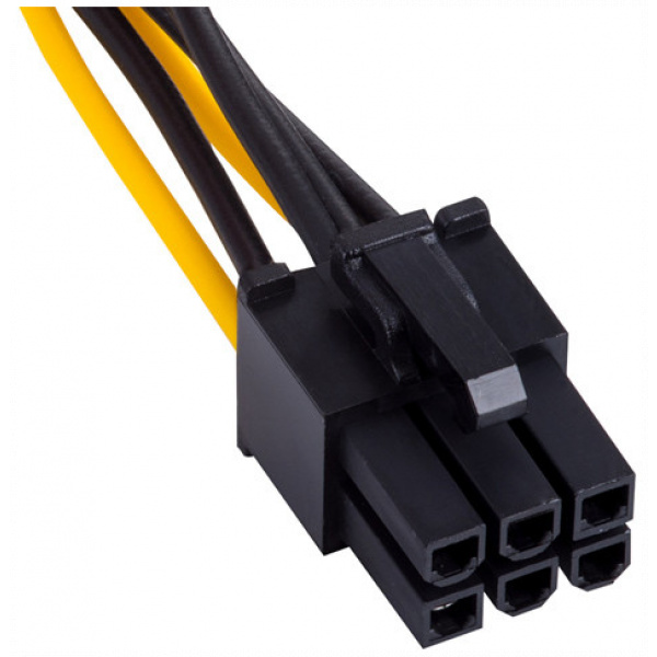 Akyga PCIe VGA tápátalakító kábel (SATA > PCIe 6-pin) #3