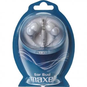Maxell Plugz sztereo fülhallgató (fehér) #2